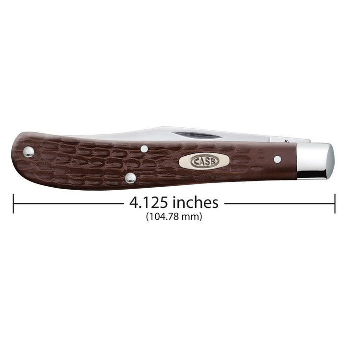 Case 00135 - Brown Synthetic Jig Slimeline Trapper (61048 SS)