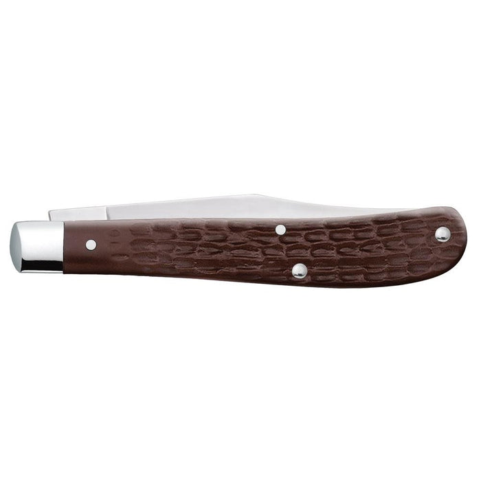 Case 00135 - Brown Synthetic Jig Slimeline Trapper (61048 SS)