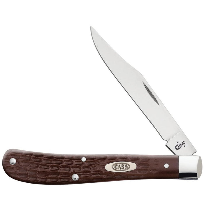 Case 00135 - Brown Synthetic Jig Slimeline Trapper (61048 SS)