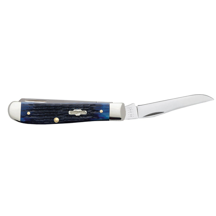 Case 02838 - Blue Bone Rogers Corn Cob Jig Mini Trapper (6207 SS)
