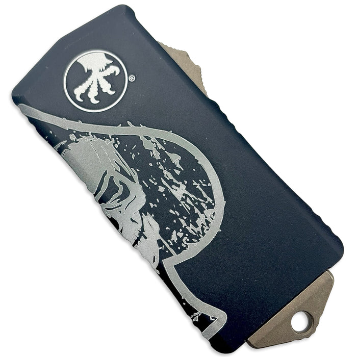 Microtech 158-13DCS - Exocet T/E Signature Series Death Card Bronzed Apocalyptic Standard