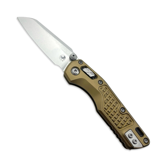 Microtech 210M-10FRTA - MSI Mini S/E Frag Tan Stonewash Standard