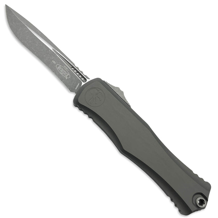 Microtech 1705-10APNC - Hera II Recurve Natural Clear Apocalyptic Standard