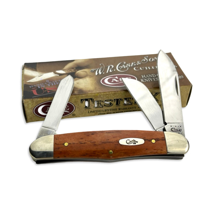 Vintage Case XX 28706 - Chestnut Bone Smooth Humpback Stockman (63046 SS)