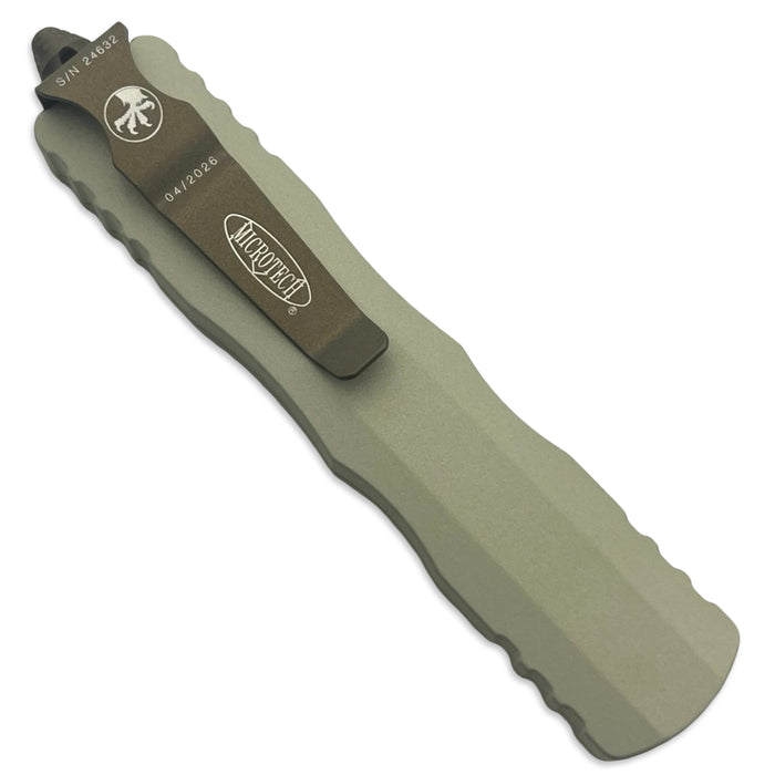 Microtech 225-1CG-C19 - Dirac D/E Champagne Gold Standard