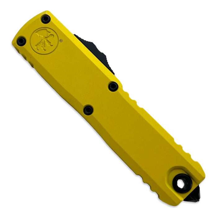 Microtech 12334-1YW - UTX-85 T/E Gen IV Black Standard Yellow