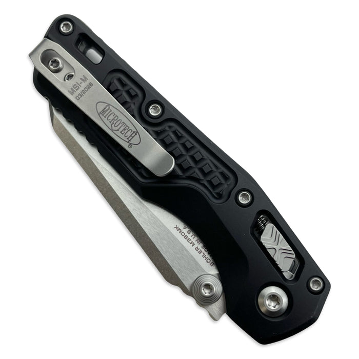 Microtech 210M-10FR - MSI Mini S/E Frag Black Stonewash Standard