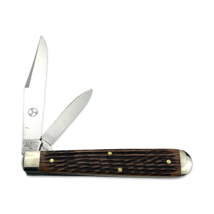 Great Eastern Cutlery 871223 - Tidioute Cutlery English Jack Jigged Brazilian Cherry Wood