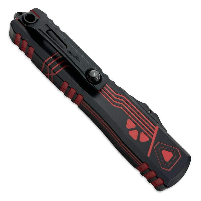 Microtech 11224-1RDROS - Ultratech D/E Gen IV Tron Signature Series Red Standard