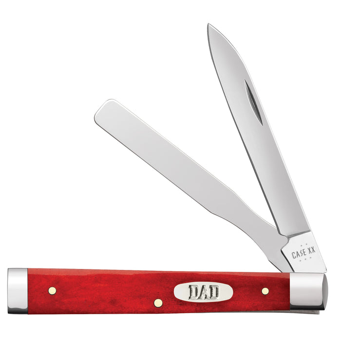 Case 10638 - Father's Day Dark Red Bone Smooth Baby Doc (6282SP SS)