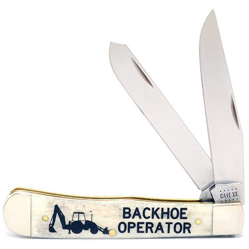 Case Backhoe Operator Natural Bone Trapper