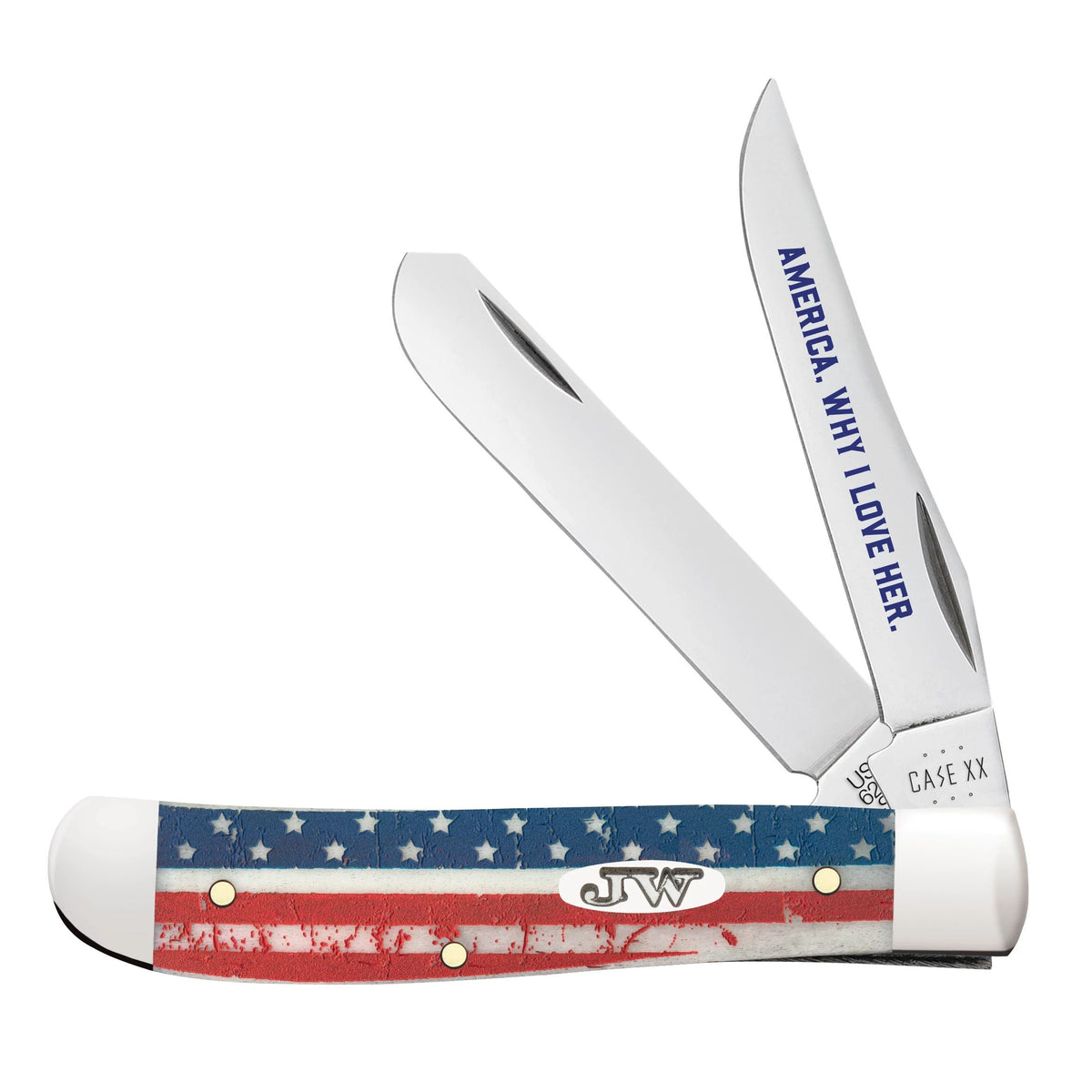 Case 10718 - John Wayne Natural Bone Smooth Mini Trapper (6207 SS ...