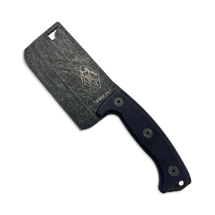 ESEE Expat Cleaver w/ Black G10 Handles