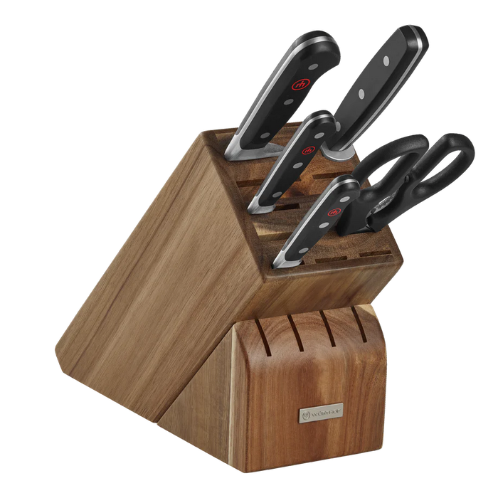 Wusthof Classic 6pc Block Set - Acacia