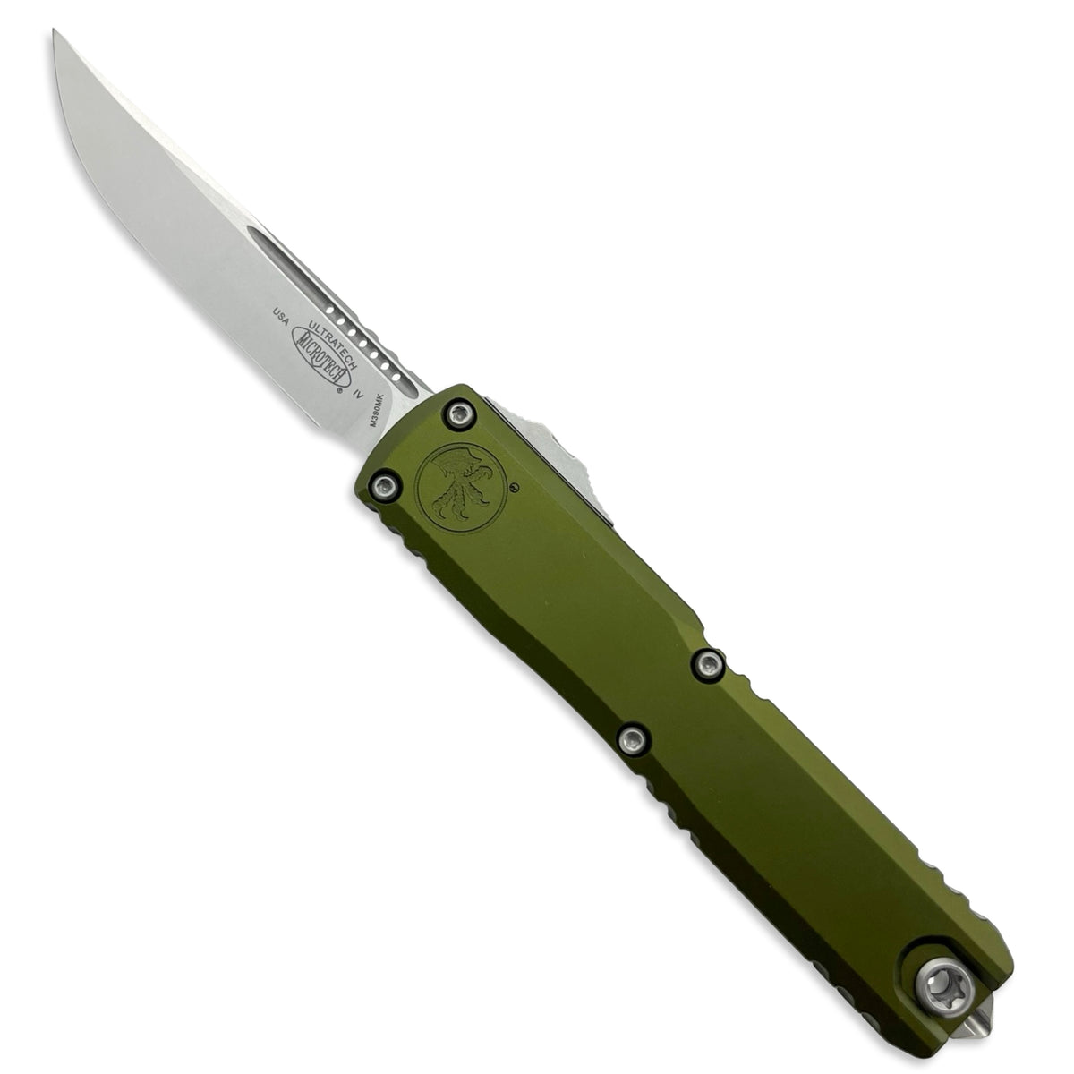 Microtech 11214-10OD - Ultratech S/E Gen IV OD Green Stonewash Standar ...