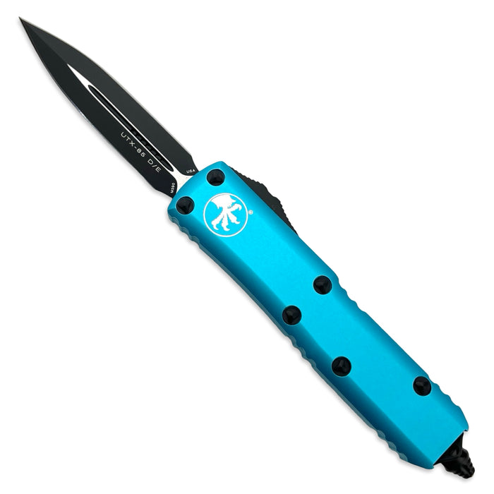 Microtech 232-1TQ - UTX 85 D/E Turquoise Black Standard