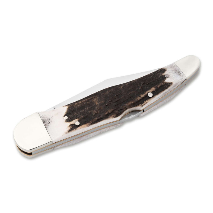 Boker Traditional Series 2.0 Folding Hunter One Blade Stag D2