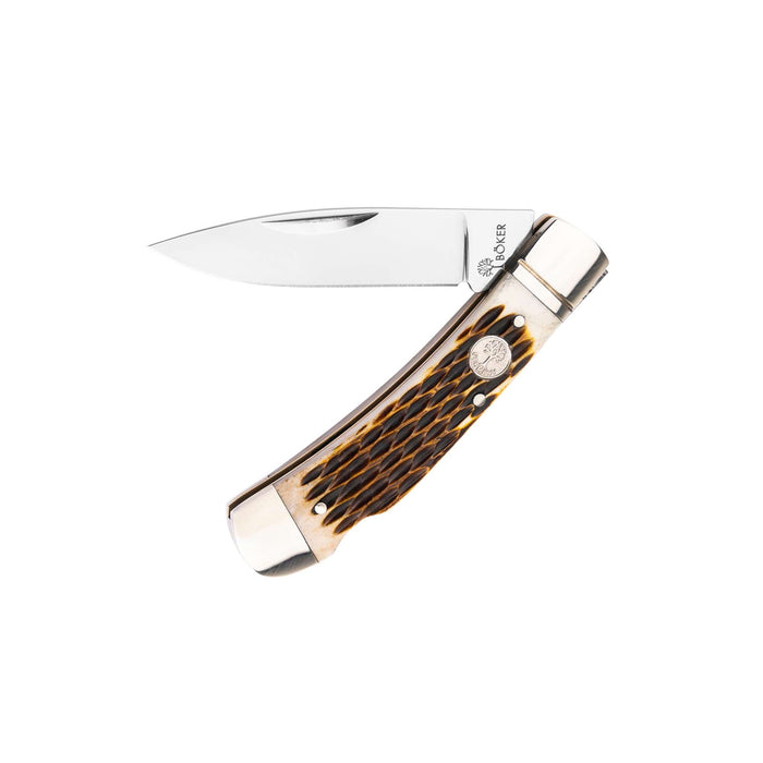 Boker Traditional Series 2.0 Amber Jigged Bone Lockback