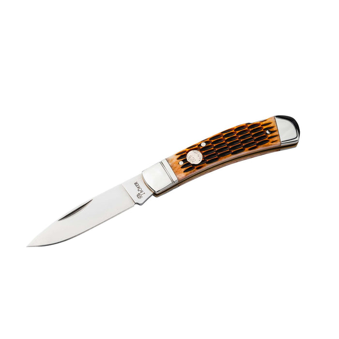 Boker Traditional Series 2.0 Amber Jigged Bone Lockback