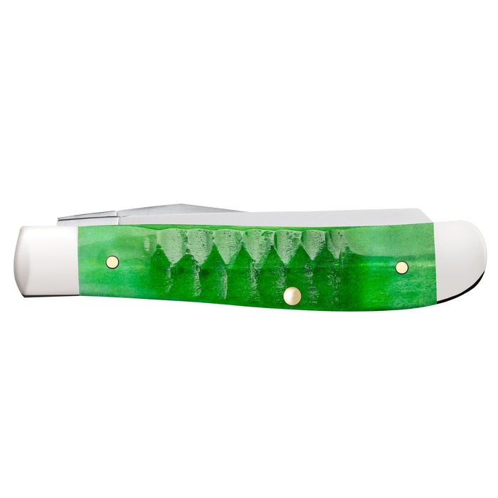 Case 11441 - Bright Green Bone Gator Jig Mini Trapper (6207 SS)