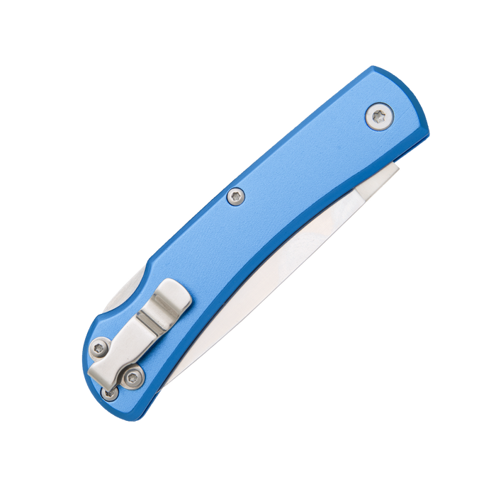 Bear & Son Blue Small Locking Farmhand w/ Clip