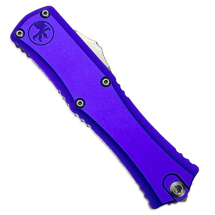 Microtech 1705M-10PU - Hera II Mini Recurve Purple Stonewash Standard