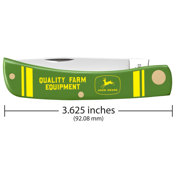 Case 15800 - John Deere Green Synthetic Sod Buster Jr.