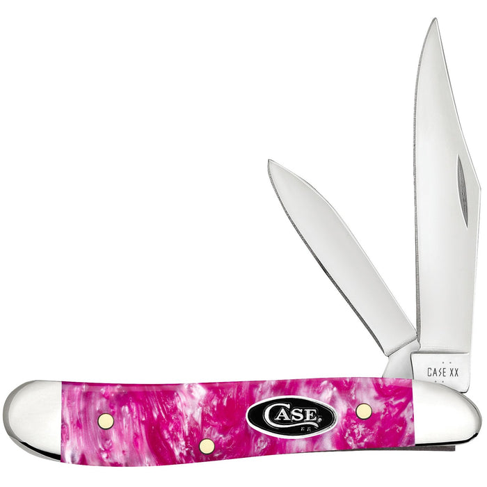 Case 16163 - Pink Crackle Kirinite Smooth Peanut (10220 SS)