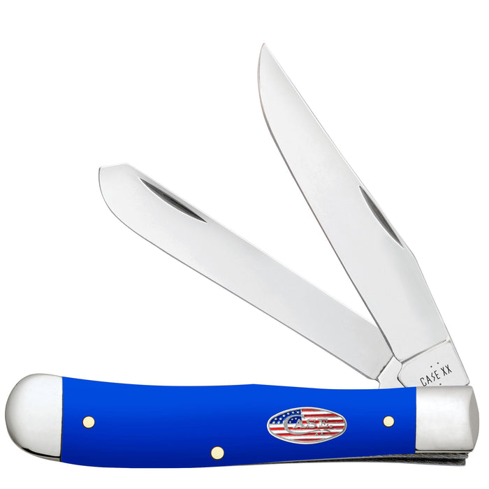 Case 16400 - Royal Blue Synthetic Smooth Trapper (4254 SS)