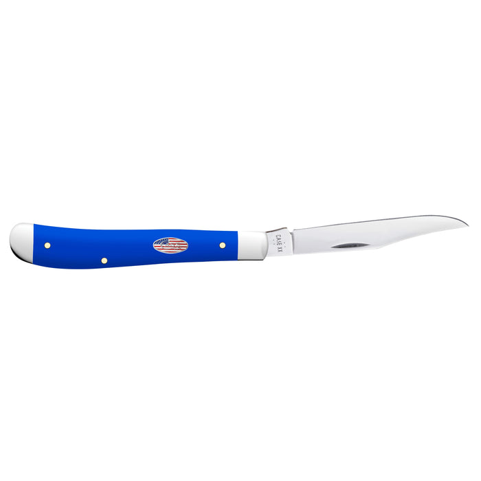 Case 16403 - Royal Blue Synthetic Smooth Slimline Trapper (41048 SS)