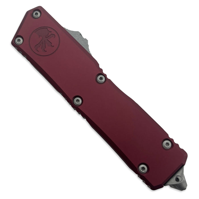 Microtech 1175-10APMR - Scarab II Executive D/E Gen III Merlot Apocalyptic Standard
