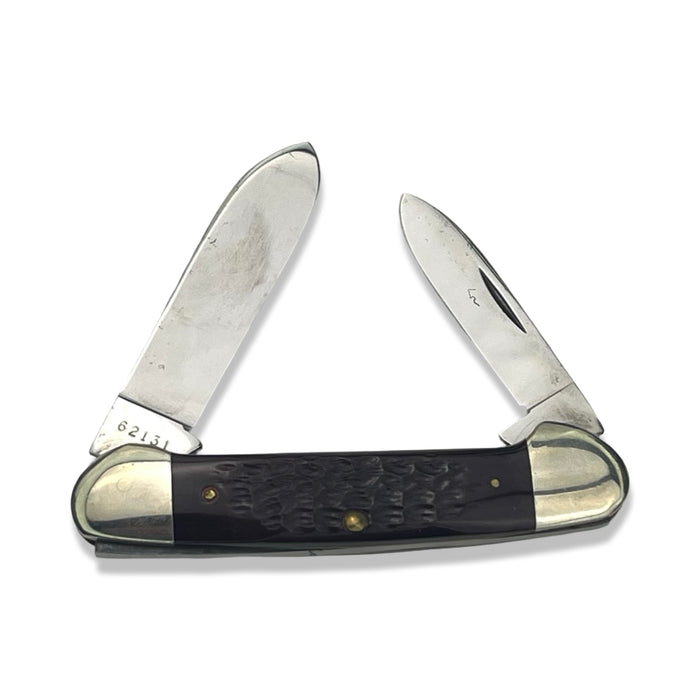 Vintage Case XX 4-Dot 1976 Red Bone Canoe (62131)