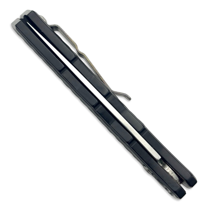 Piranha P23 Crossfire Black Plain Edge Mirror Finish