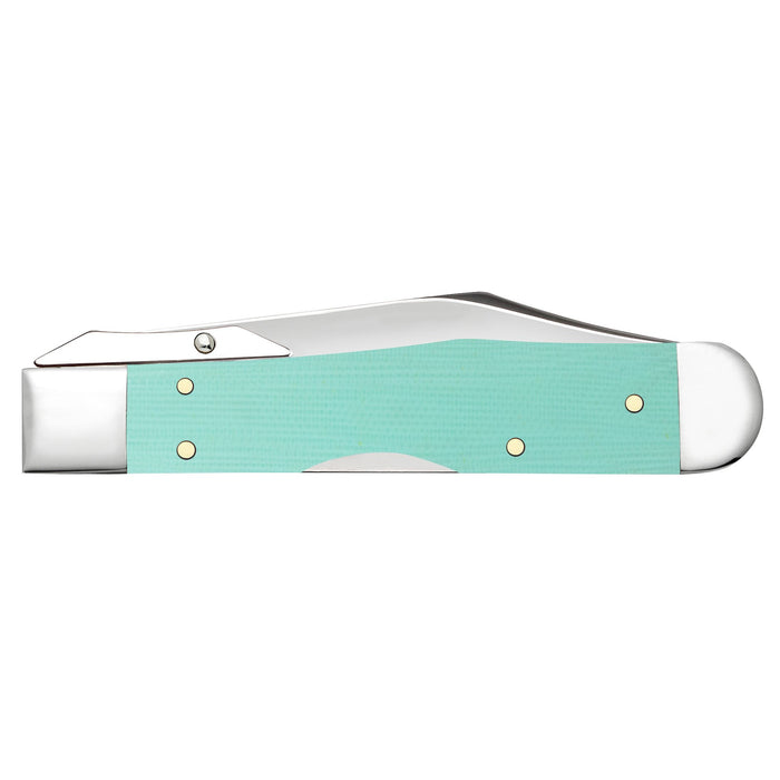 Case 18112 - Seafoam Green G-10 Smooth Cheetah Cub (1011 1/2L SS)