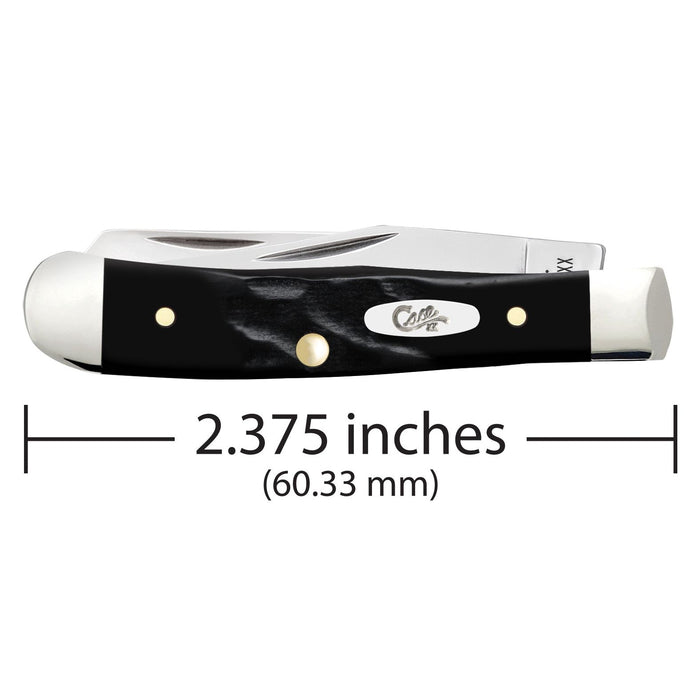 Case 18241 - Black Synthetic Rough Jig Tiny Trapper (62154 SS)