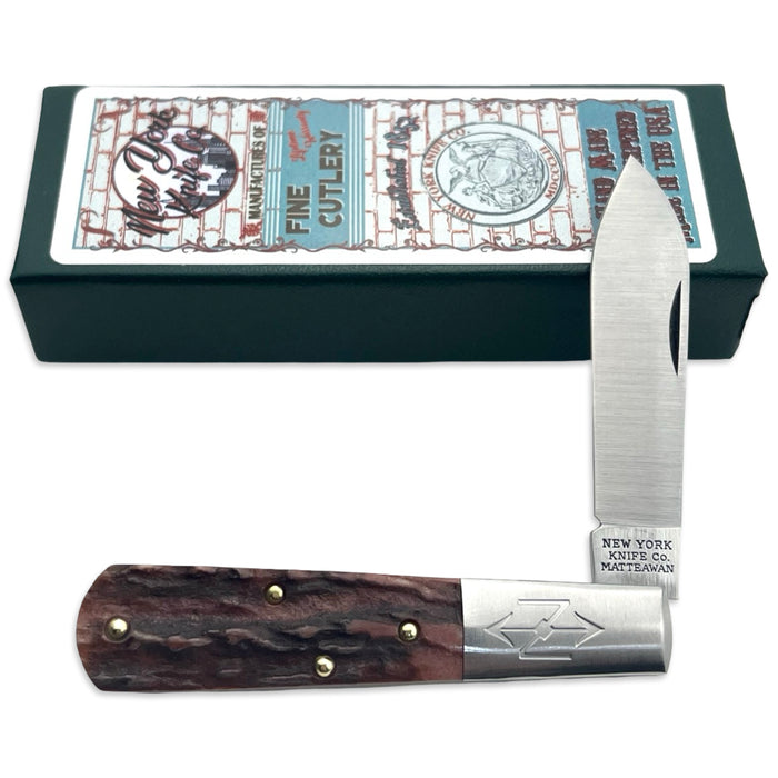 New York Knife Co. Red Stag Barlow