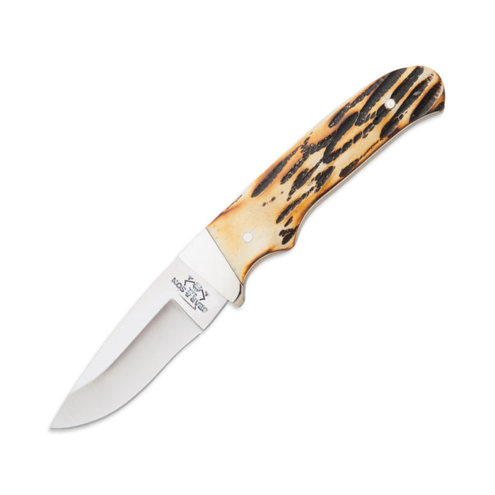 Bear & Son 548 - 7" Genuine India Stag Bone Pro Skinner