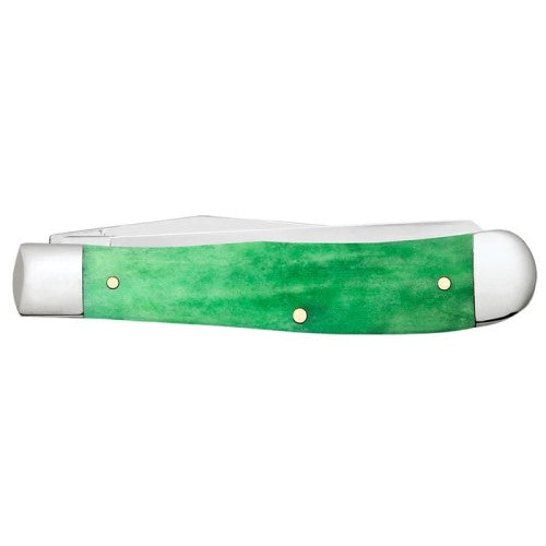 Case 19940 - Emerald Green Bone Smooth Trapper