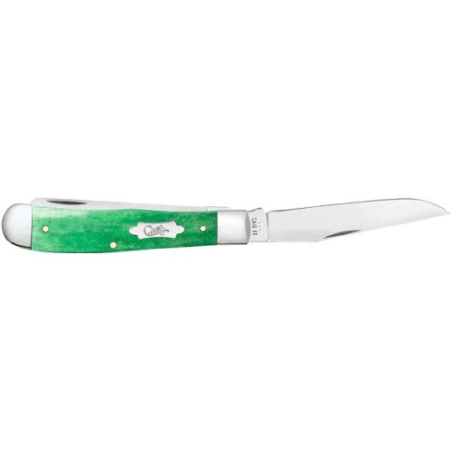 Case 19940 - Emerald Green Bone Smooth Trapper