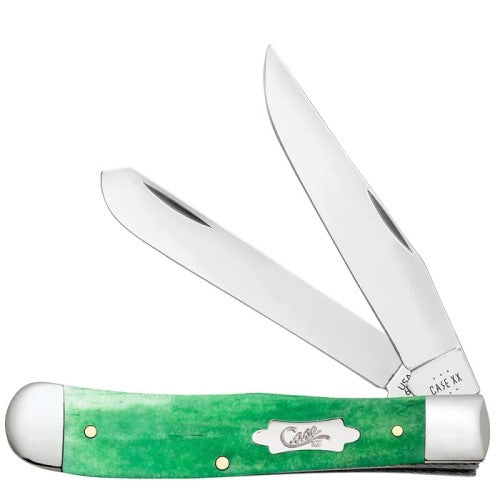 Case 19940 - Emerald Green Bone Smooth Trapper