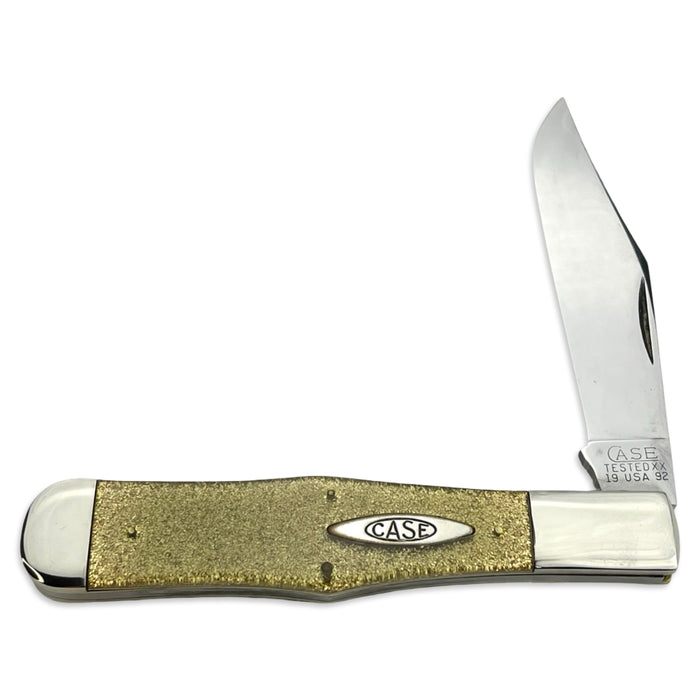 Vintage Case XX Large Coke Bottle Gold Stardust (71050)