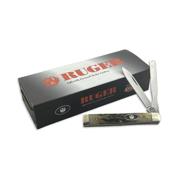 Vintage Case XX Ruger 06539 - Burnt Stag Baby Doc (5282SP SS)