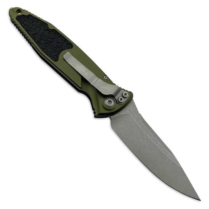 Microtech 160A-10APOD - Socom Elite Auto S/E OD Green Apocalyptic Standard