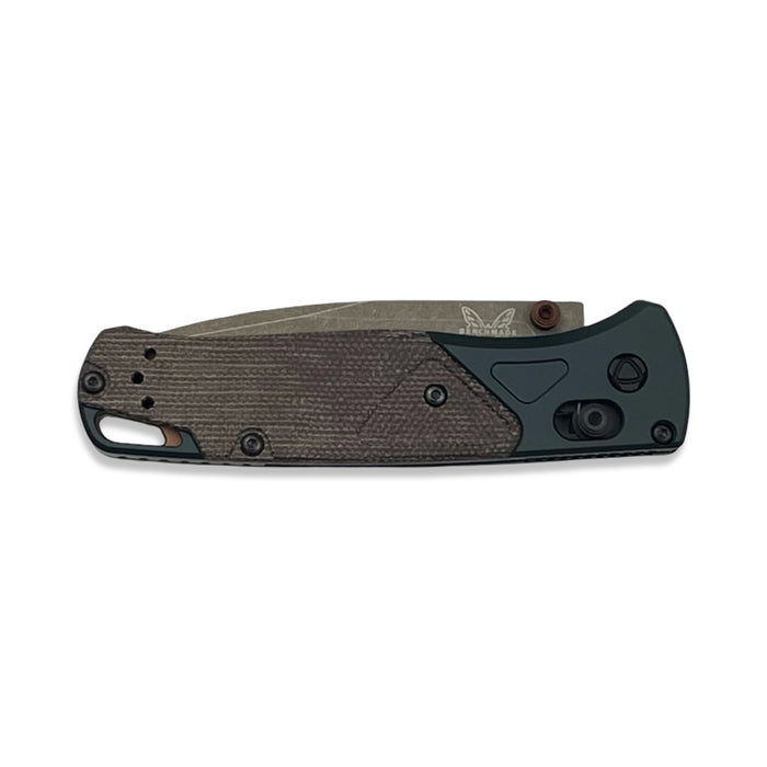 Benchmade 535FE-2602 - Taiga Green Canvas Micarta Bugout