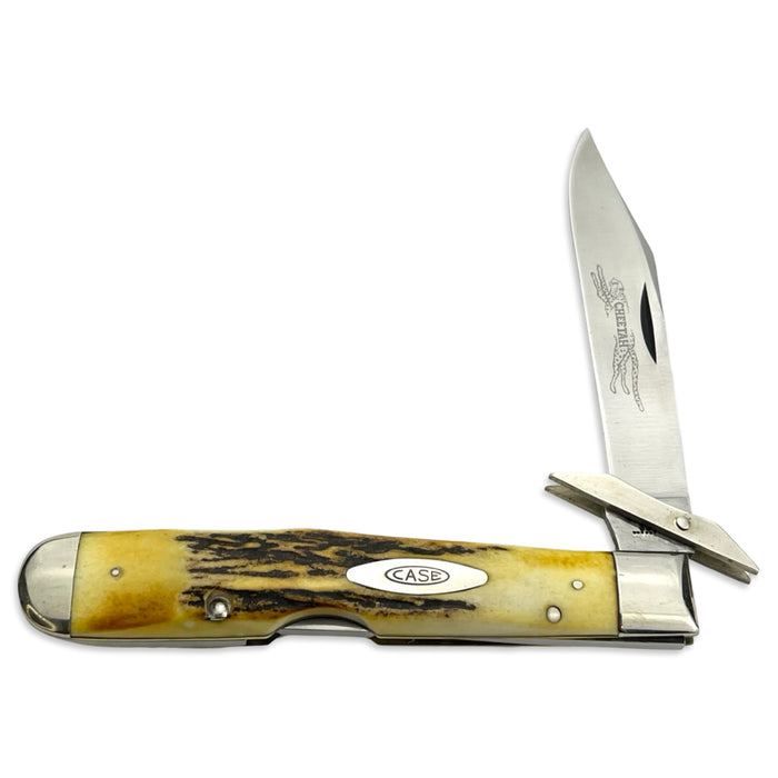 Vintage Case XX 8-Dot Stag Cheetah w/ Wood Box