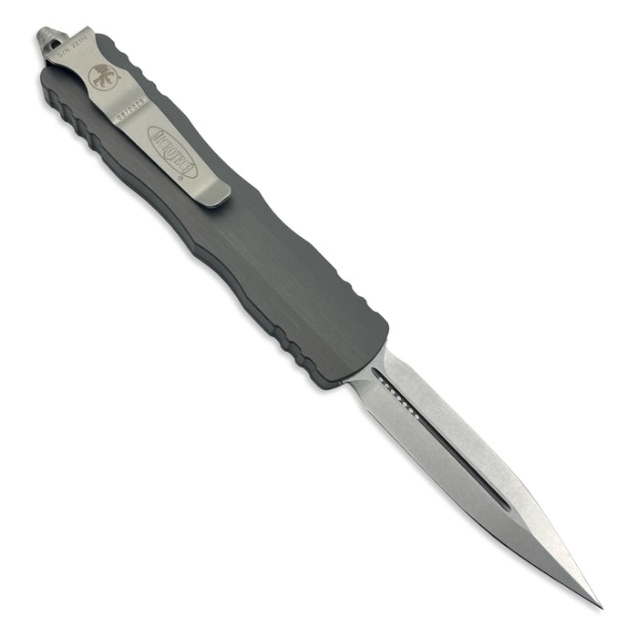 Microtech 225-10NC - Dirac D/E Natural Clear Stonewash Standard