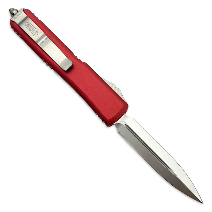 Microtech 122-4RD - Ultratech D/E Satin Standard Red