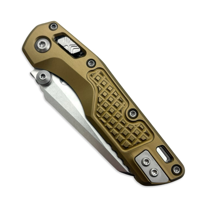 Microtech 210M-10FRTA - MSI Mini S/E Frag Tan Stonewash Standard