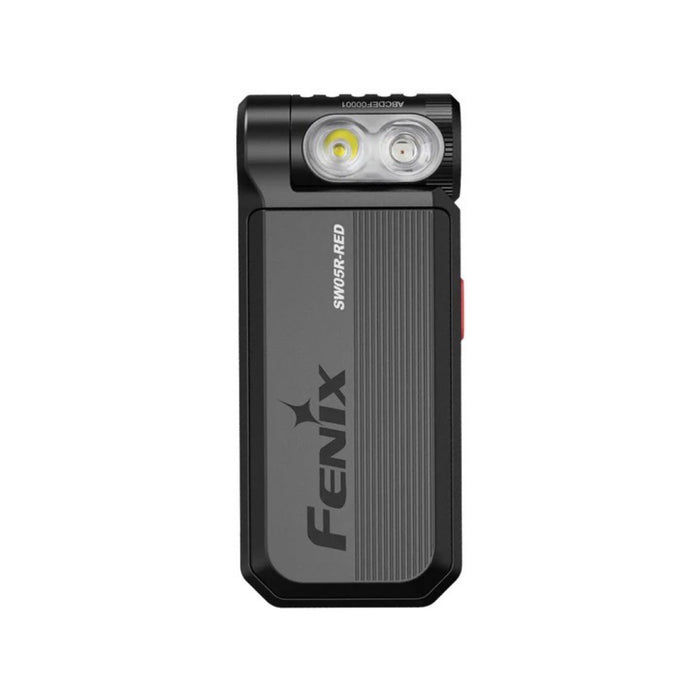 Fenix SW05R-UV Clip On Flashlight & UV Light - Black