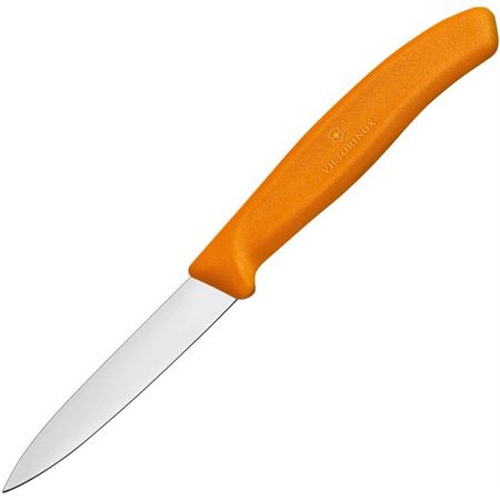 Victorinox 3.25" Orange Spear Point Paring Knife